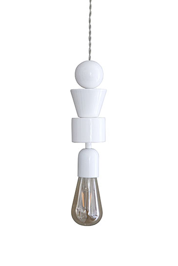LAMP KRAAL, white (2pcs)