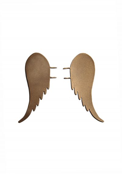 WINGS CHRISTMAS, gold – 2sets